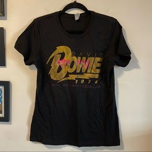 David Bowie 1974 T-shirt NWOT